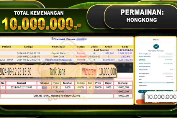 TOGEL HONGKONG Rp.10.000.000