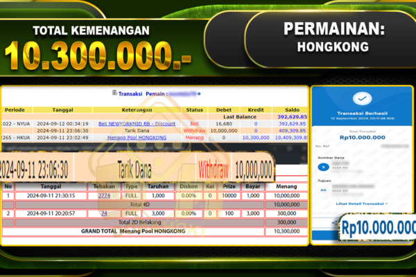 TOGEL HONGKONG Rp10.300.000