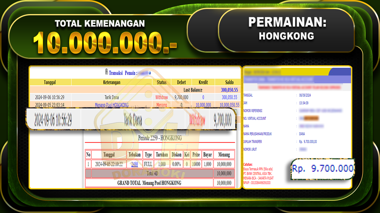 TOGEL HONGKONG Rp 10.000.000