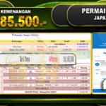 TOGEL JAPAN Rp 11.685.500