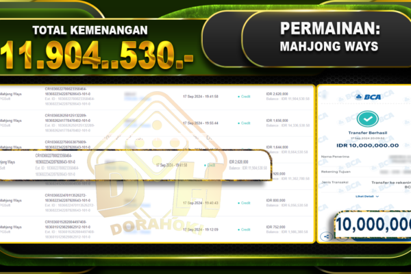 Mahjong Ways Rp.11.904.530