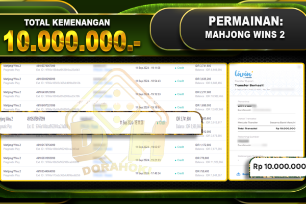 Mahjong Wins 2 Rp 10.000.000