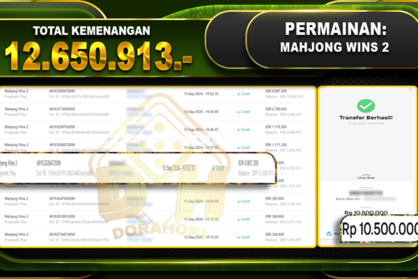 Mahjong Wins 2 Rp 12.650.913