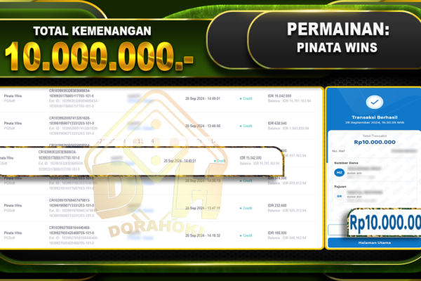 Pinata Wins Rp.10.000.000