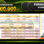 TOGEL SYDNEY Rp.11.100.000