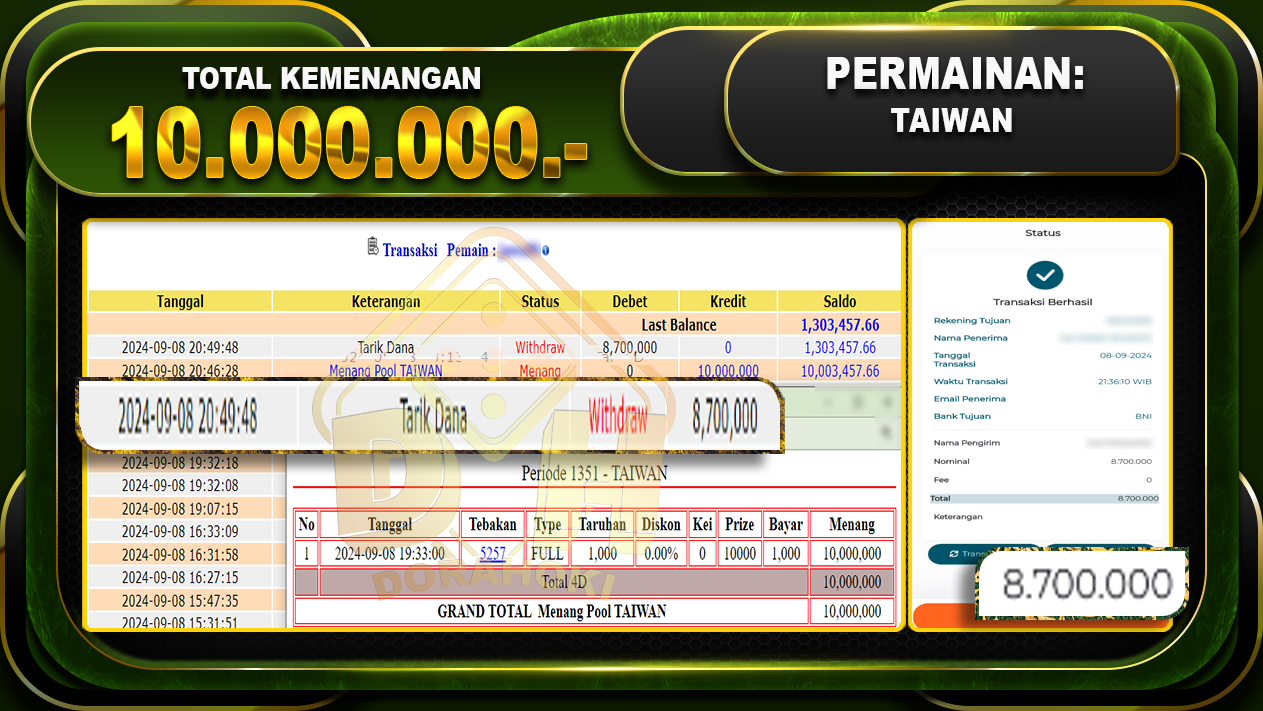 TOGEL TAIWAN Rp10.000.000