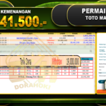 TOGEL Toto Macau Rp.20.441.500