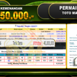 TOGEL Toto Macau Rp 45.950.000