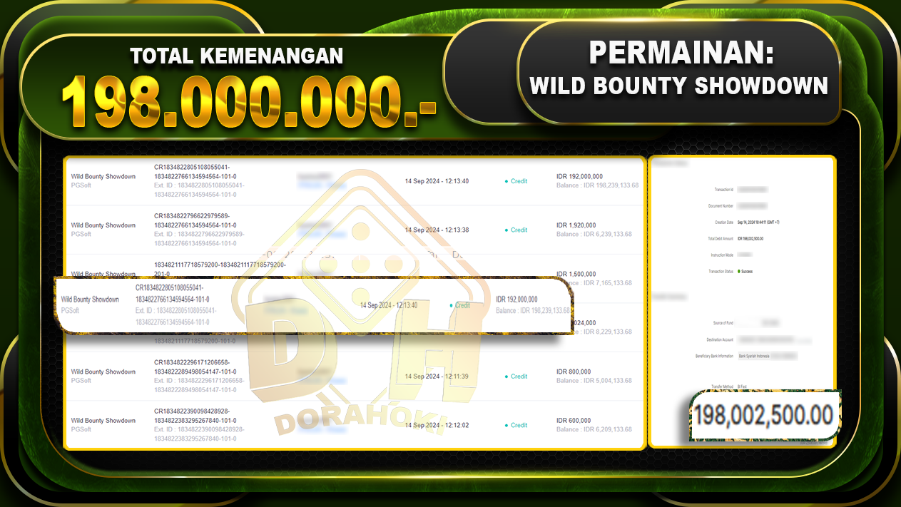 Wild Bounty Showdown Rp. 1980.000.000