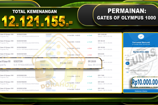 Gates Of Olympus 1000 Rp.12.121.155