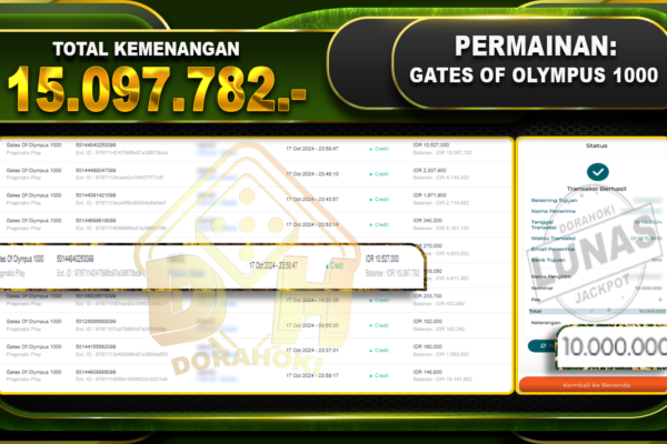 Gates Of Olympus 1000 Rp.15.097.782