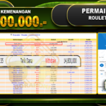 BUKTI JP LIVECASINO ROULETTE Rp.14.800.000