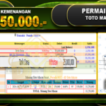 TOGEL Toto Macau Rp.33.250.000