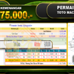 TOGEL Toto Macau 5D Rp.10.175.000