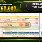 TOGEL Toto Macau 5D Rp.23.750.000