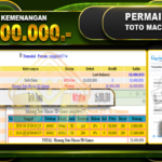 TOGEL Toto Macau 5D Rp.26.400.000