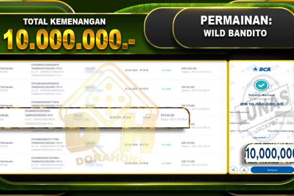 Wild Bandito Rp.10.000.000