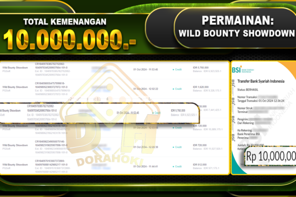 Wild Bounty Showdown Rp.10.000.000