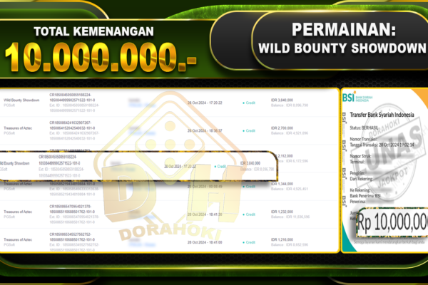 Wild Bounty Showdown Rp.10.000.000_