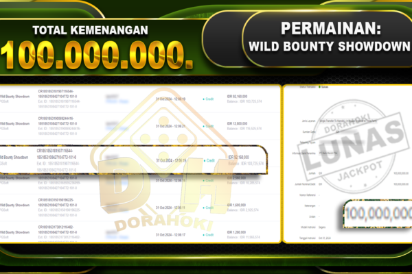 Wild Bounty Showdown Rp.100.000.000_