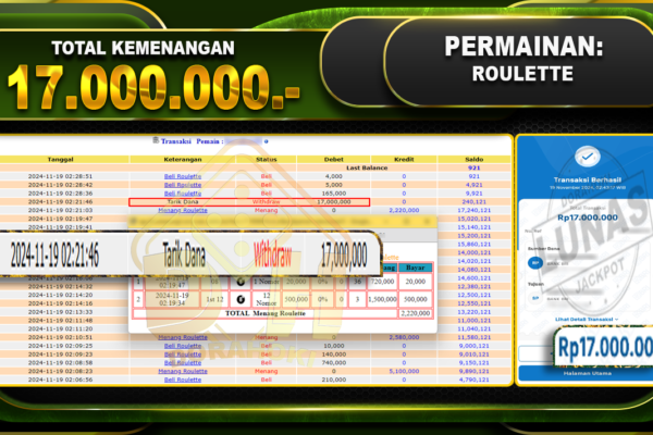 ROULETTE 17.000.000