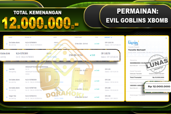 EVIL GOBLINS XBOMB Rp.12.000.000.-