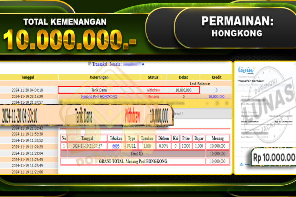 HONGKONG 10.000.000