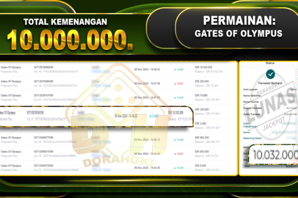 Gates Of Olympus Rp.10.000.000