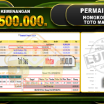 TOGEL HONGKONG & TOTOMACAU Rp.107.500.000