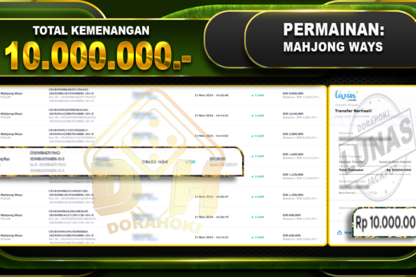 mahjong ways 10.000.000