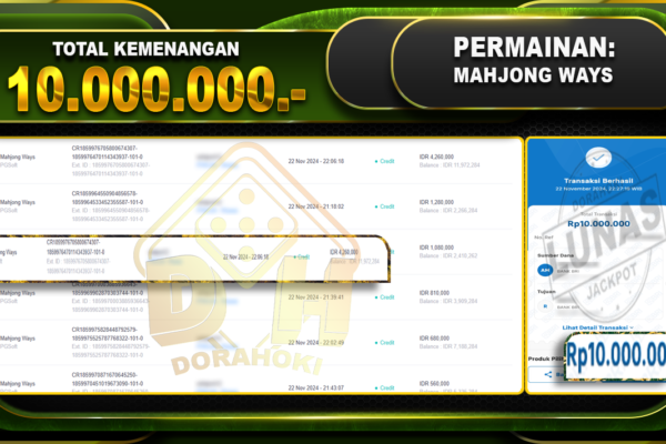 mahjong ways 10.000.000