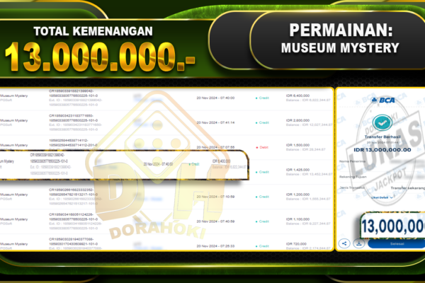 museum mystery 13.000.000