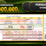 TOGEL SYDNEY Rp.11.000.000