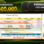 TOGEL TOTO MACAU Rp.47.500.000