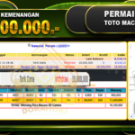 TOGEL TOTOMACAU 5D Rp.18.500.000