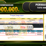 TOGEL TOTO MACAU Rp.76.000.000