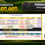 TOGEL TOTOMACAU Rp.85.500.000