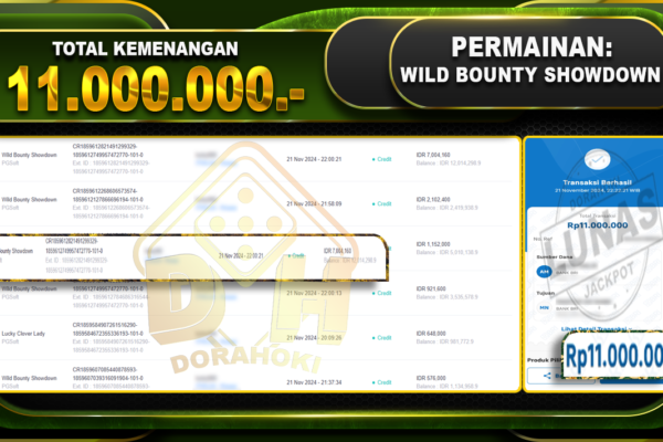 wild bounty showdown 11.000.000