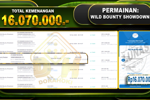 wild bounty showdown 16.070.000