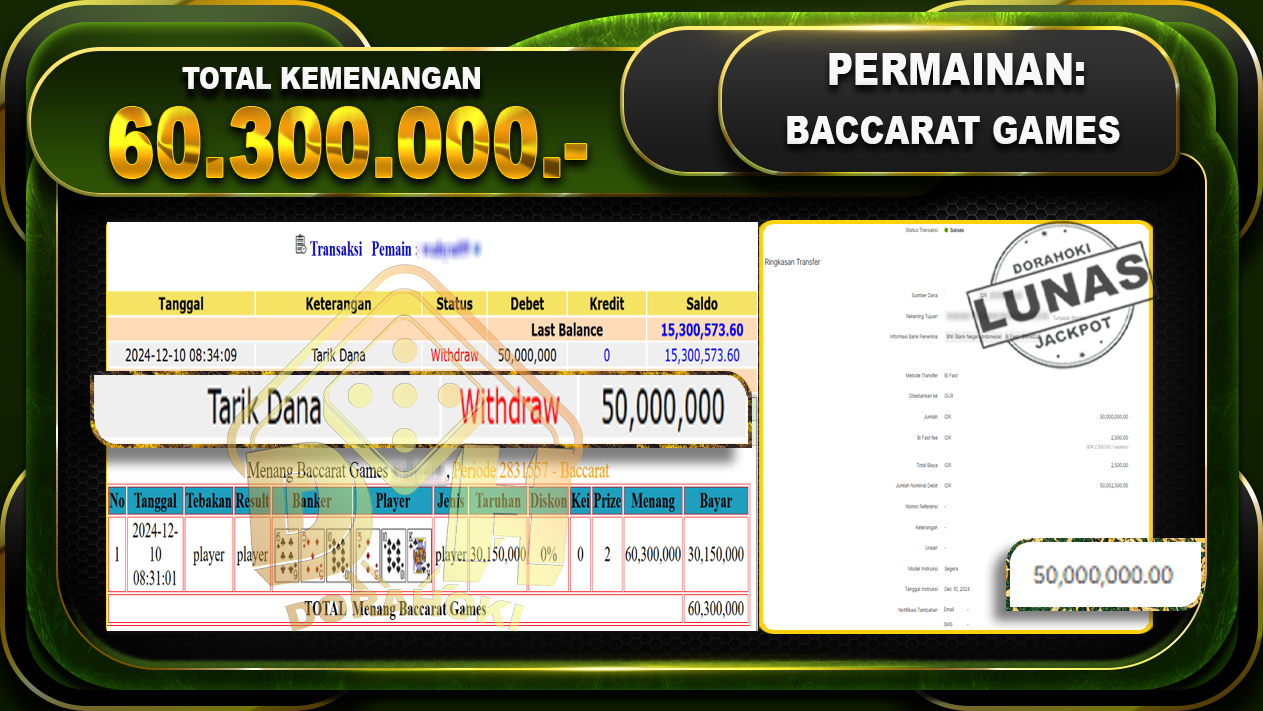 BACCARAT GAMES