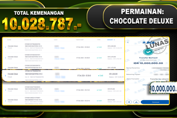 CHOCOLATE DELUXE RP. 10.028.787