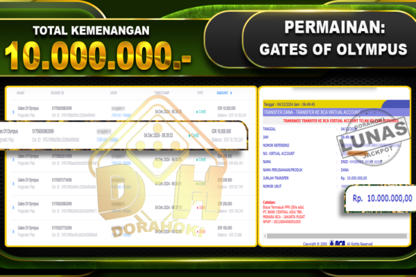 GATES OF OLYMPUS Rp.10.000.000