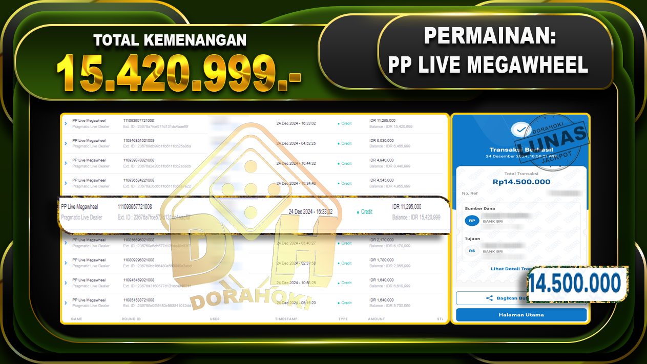 PP LIVE MEGAWHEEL RP 15.420.999