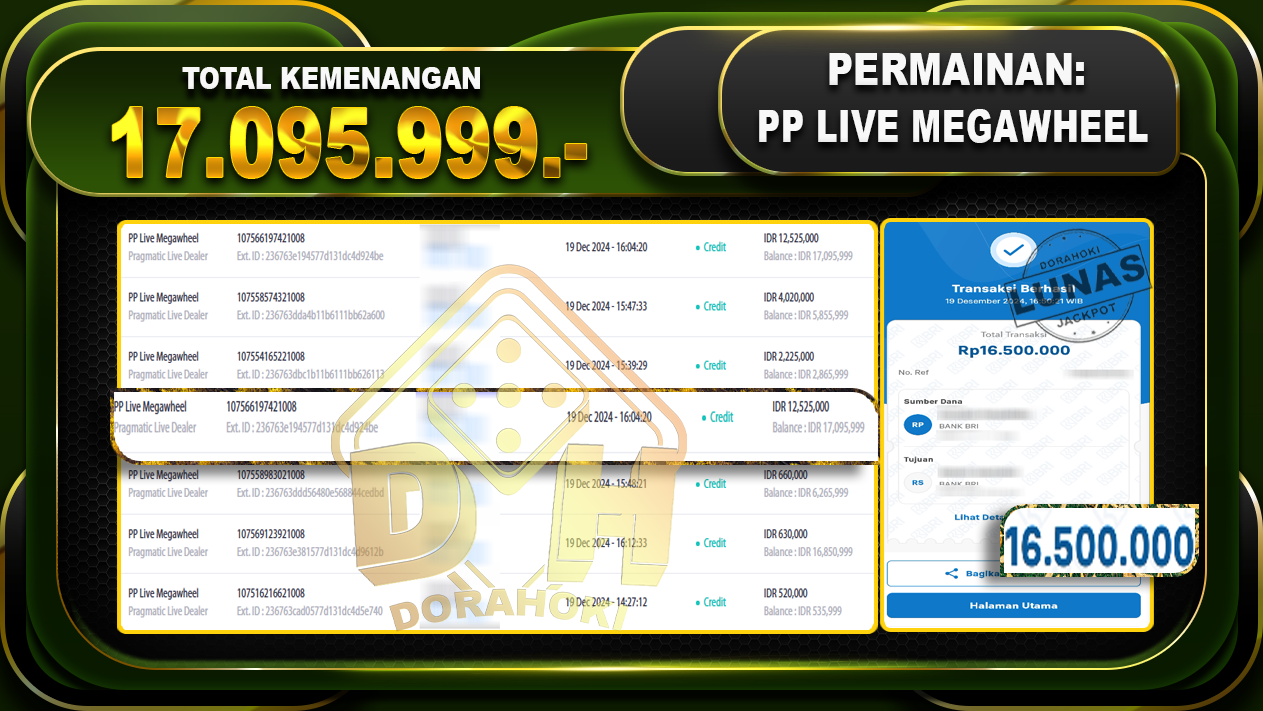 PP LIVE MEGAWHEEL RP 17.095.999