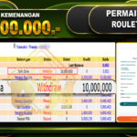 bukti jp ROULETTE RP 10.000.000