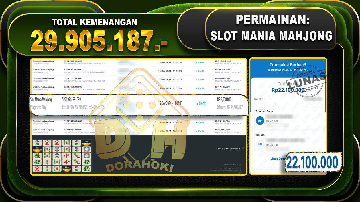 SLOT MANIA MAHJONG RP 29.905.187