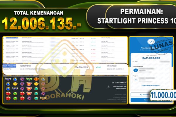 STARLIGHT PRINCESS 1000 RP 12.006.135