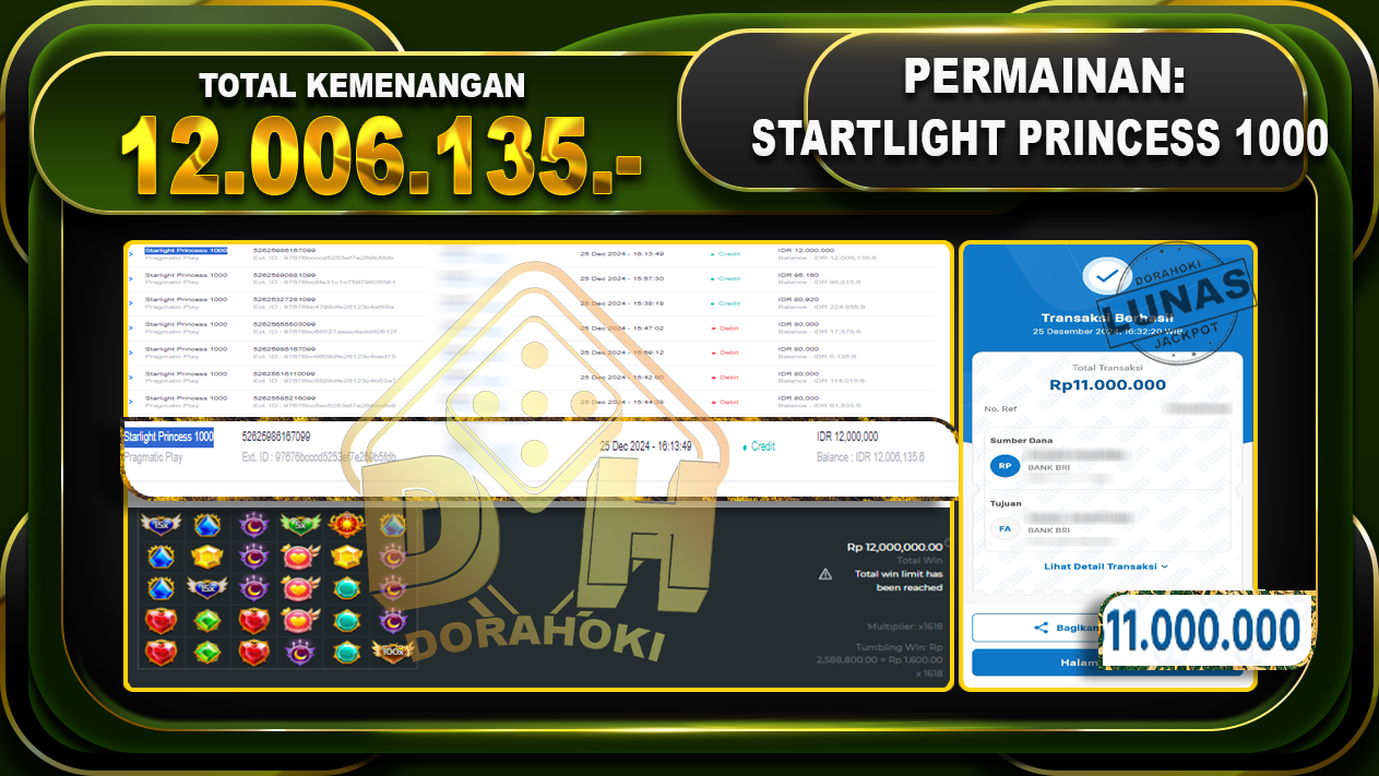 STARLIGHT PRINCESS 1000 RP 12.006.135