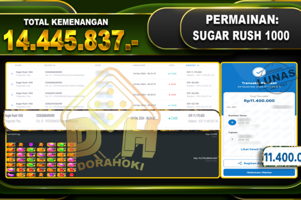 SUGAR RUSH 1000 RP 14.445.837