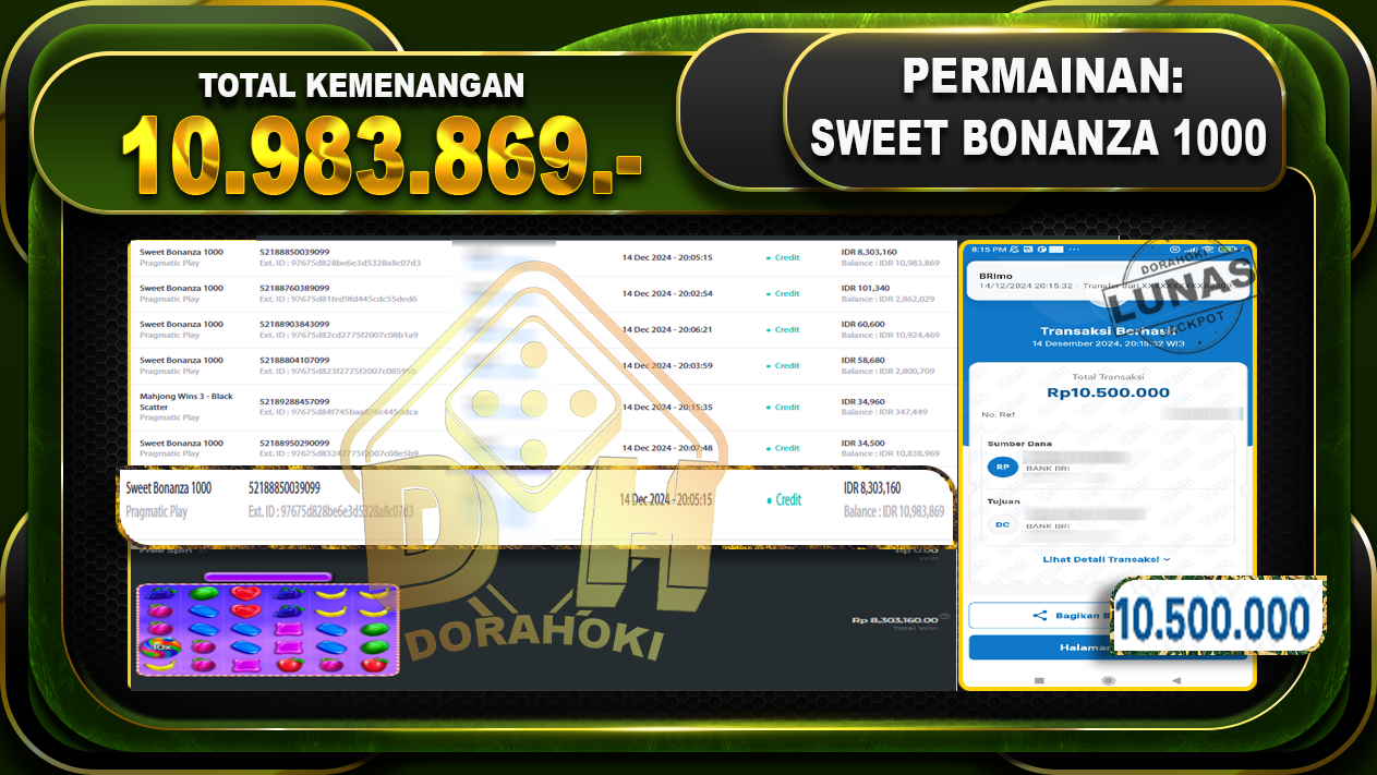 SWEET BONANZA 1000 RP 10.983.869